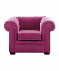 Lisbon Aubergine Chair