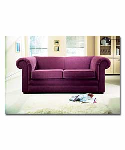 Lisbon Aubergine Large Sofa
