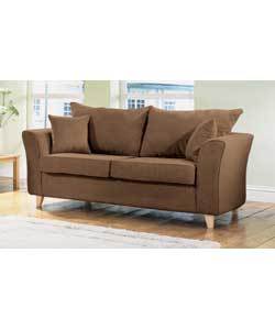 Lisbon Large Sofa - Chocolate