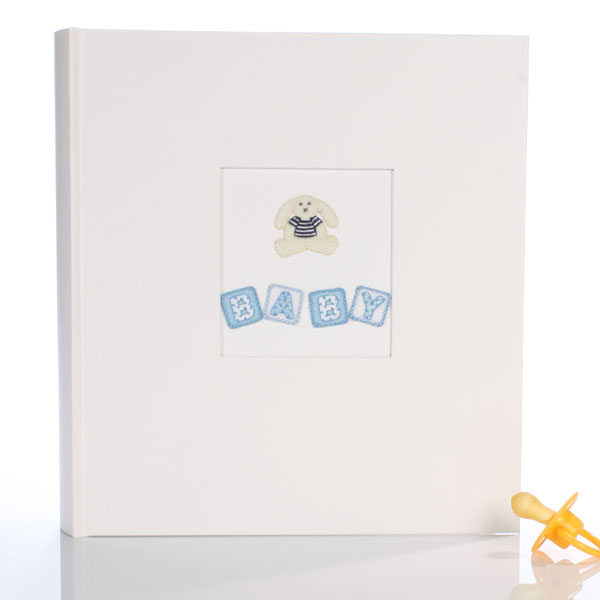 Unbranded Little Bunny Traditional Baby Album Blue