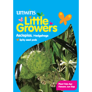 Unbranded Little Growers Asclepias Hedgehogs Flower Seeds