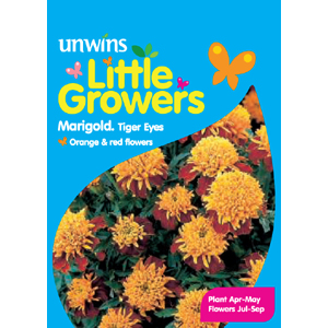 Unbranded Little Growers Marigold Tiger Eyes Flower Seeds