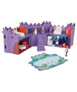 Replica of Little Princesss castle. Includes grand hallway staircase, living room, kitchen and bedro