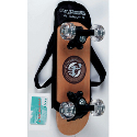 Mini skateboard with carry back pack Ideal for f