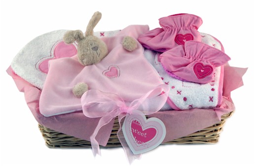Little Sweet Hearts Baby Gift Basket
