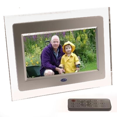7` Living Images Memory View Digital Photo Frame with 128MB Internal Memory. Ultra High Definition s