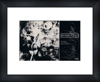 Unbranded LIVONIA His Name is Alive - Custom Framed Original Ad