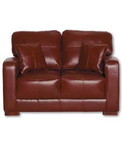 Lloyd Tan 2 Seater Leather Sofa