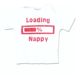 Unbranded Loading Nappy Baby T-Shirt 0-6
