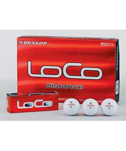 Unbranded Loco Distance Balls - 15 Pack
