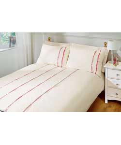 Unbranded Logan Double Duvet and Sheet Set - Rose