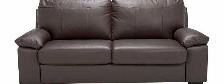 Unbranded Logan Leather and Leather Effect Sofa Bed -