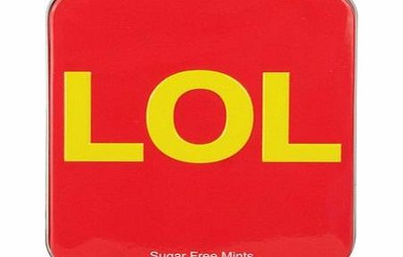 Unbranded LOL (Laugh Out Loud) - Tin of Mints 4128