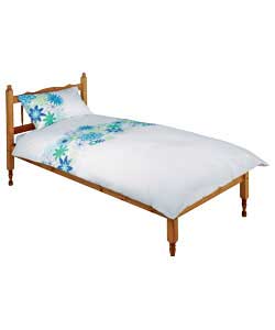 Lola Blue Single Duvet Cover Set - Blue