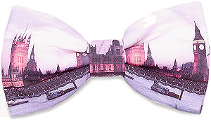 Unbranded London Scene Bow Tie