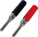 Long 4mm Plugs ( 4mm Long Plug Red )