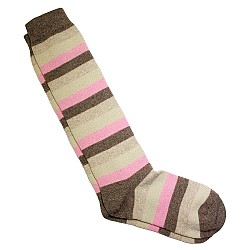 LONG GIRL SOCK - size(ONE SIZE) ; colour(DIRTY PINK)