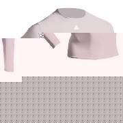 Unbranded Long Sleeve Bodyshirt Mock Neck (WHITE youth