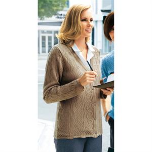 Unbranded Long Sleeved Openwork Cardigan