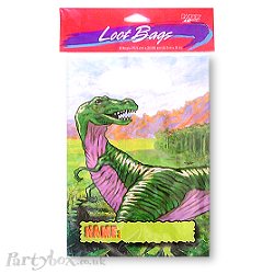 Loot bag - Dinosaur - Pack of 8