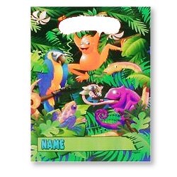 Pack of 8 loot bags. Approx size: 25 x 16.5cm