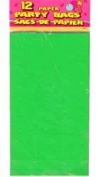 Loot bag - paper - green