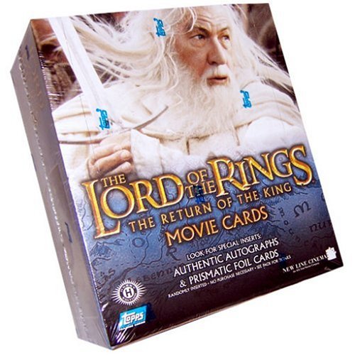 Lord of the Rings Return of the King Movie Trading Cards Box (36 packs)- Topps