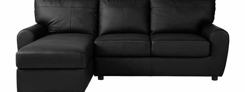 Unbranded Lorenza Leather/Leather Effect Left Hand Corner