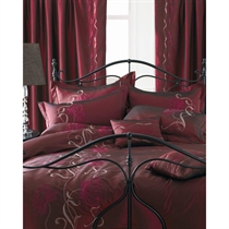 Unbranded Lorna Claret Quilt Cover Set Super King Size