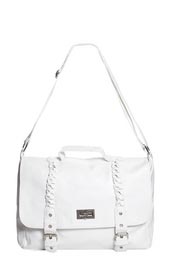 Unbranded Lorrie Large Satchel Plait Strap Detail Bag