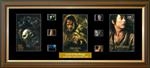 Unbranded LOTR - Lord Of The Rings- Trilogy Film Cell: 245mm x 540mm (approx). - black frame with black mount