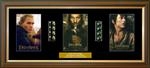 Unbranded LOTR - The Return Of The King - Trio Film Cell: 245mm x 540mm (approx). - black frame with black mou