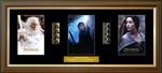 Unbranded LOTR - The Return Of The King (Series 2) - Trio Film Cell: 245mm x 540mm (approx). - black frame wit