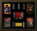Unbranded LOTR - The Two Towers - Film Cell Montage: 440mm x 540mm (approx). - black frame with black mount