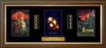Unbranded LOTR - The Two Towers (Series 2) - Trio Film Cell: 245mm x 540mm (approx). - black frame with black