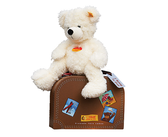 Unbranded LOTTE- Steiff Teddy and Suitcase Personalised