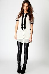 Unbranded Louise Monochrome Blouse