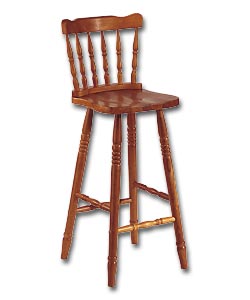 Louisiana Solid Wood Bar Chair.