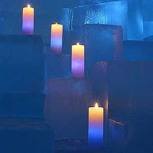 Lounge Light Colour Changing Candle - Large