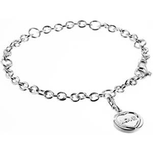 Unbranded Love Heart Bracelet Sterling Silver Jewellery
