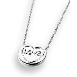 Unbranded Love Heart Necklace Sterling Silver Jewellery