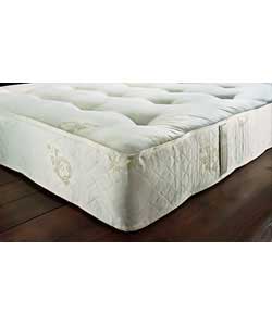 With this spring system, rows of springs are linked from side to side to help distribute weight even