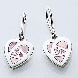 Dainty sterling silver jewellery incorporating Mackintoshs romantic roses and timeless heart