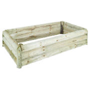 Unbranded Low level wooden planter