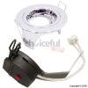 Unbranded Low Voltage Polished Chrome Fixed MR16 Downlight