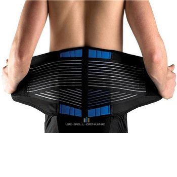 Unbranded Lower Back Lumbar Support Belt Large Brand New