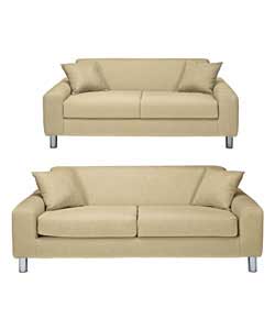 Unbranded Luka Large and Regular Sofa Natural