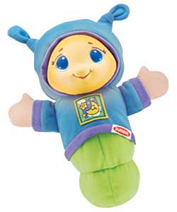 Whats the secret of Gloworm? Little ones know. Only a hug will do at the end of the day and thats th