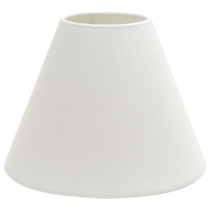 Coolie shade in a block of white for a refreshingly clean light