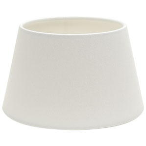 Lulu Drum Lampshade- White- 18cm